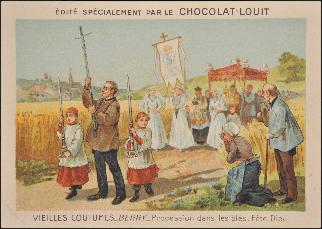 Romanet carte réclame chromo Paris 1907 1995.1.3558.2 Photo