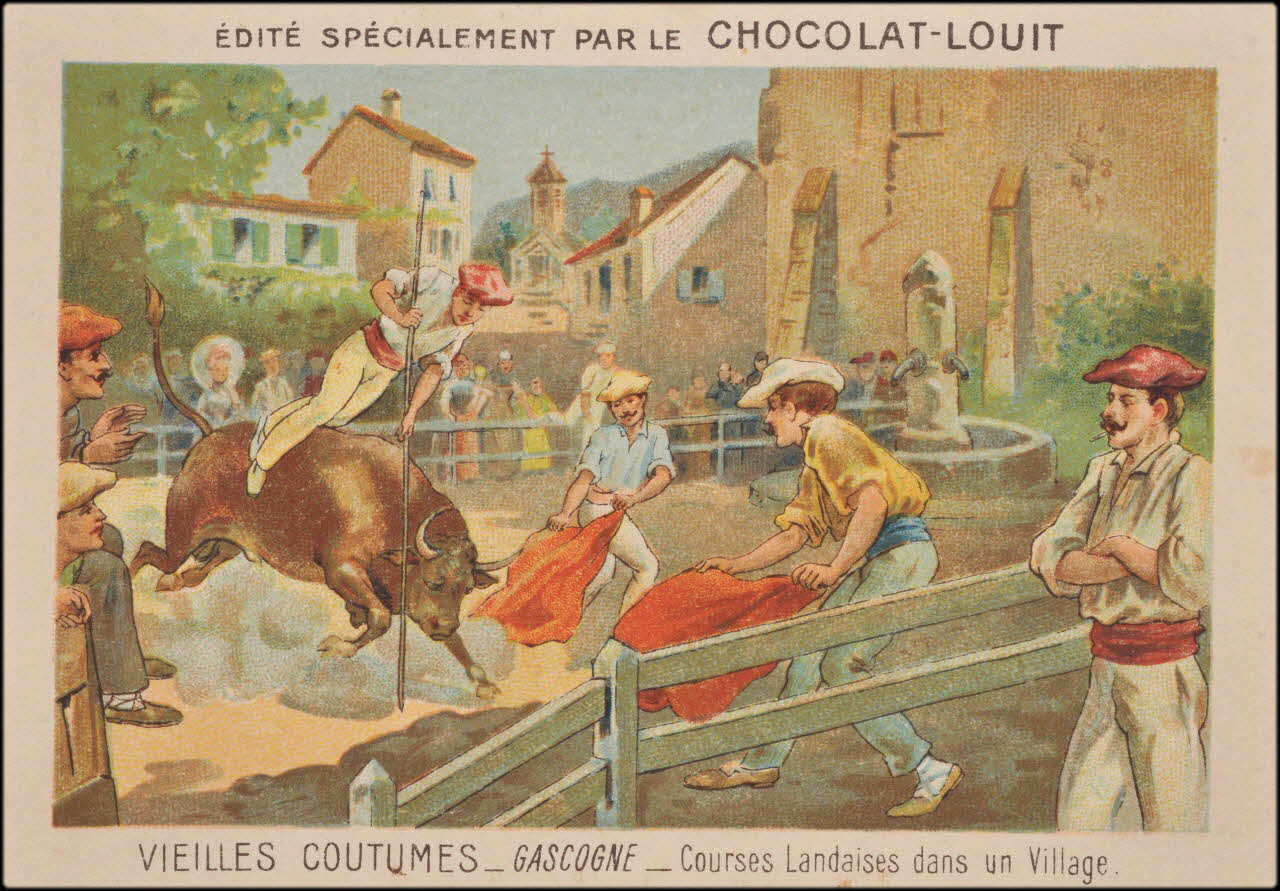 Romanet carte réclame chromo Paris 1907 1995.1.3558.6 Photo