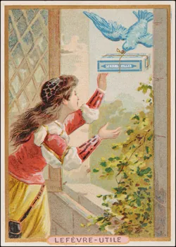 Romanet carte réclame chromo Paris 1877-1907 1995.1.356.3 Photo