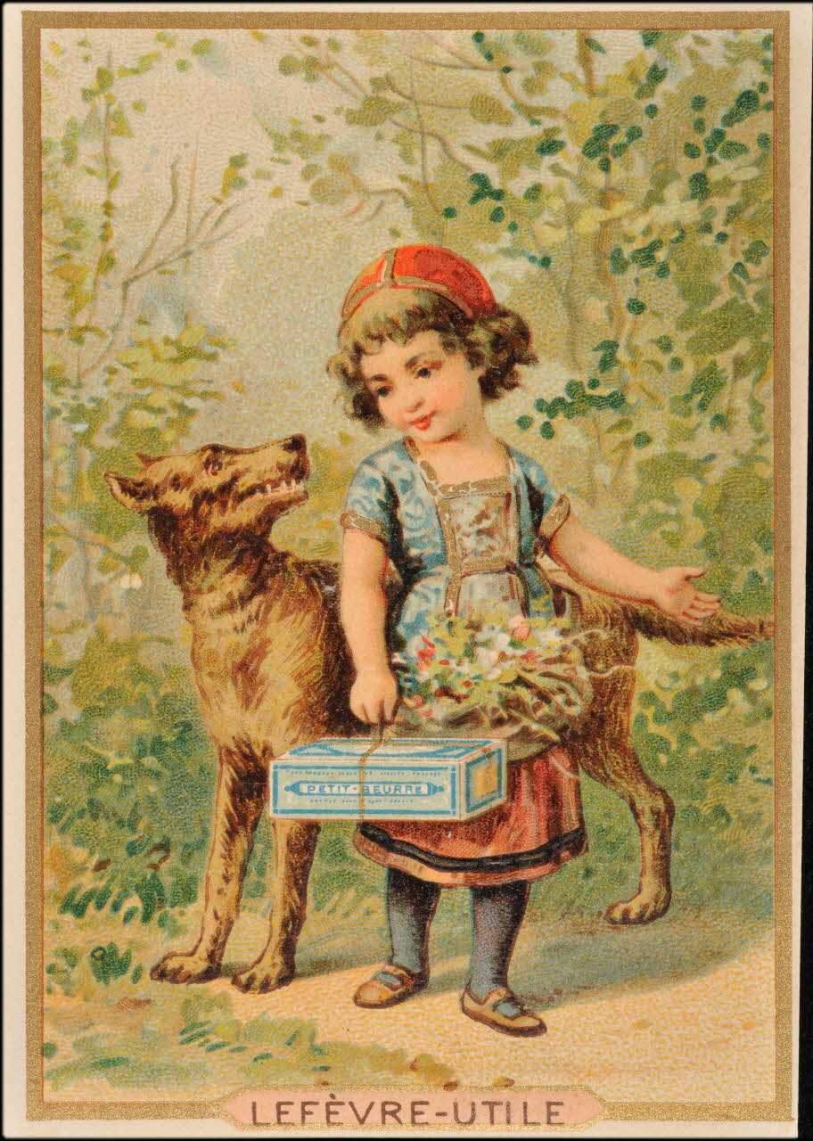 Romanet carte réclame chromo Paris 1877-1907 1995.1.356.8 Photo