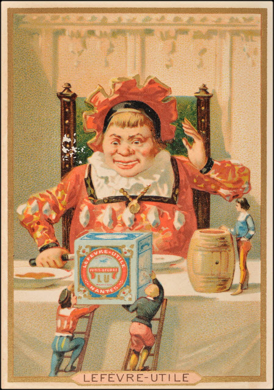 Romanet carte réclame chromo Paris 1877-1907 1995.1.356.9 Photo