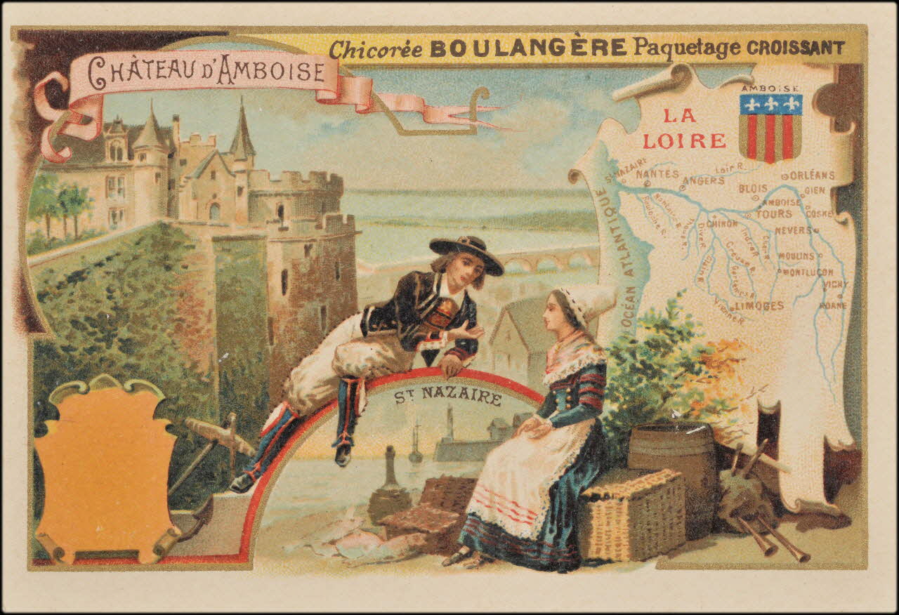 Romanet carte réclame chromo Paris 1907 1995.1.3560.4 Photo