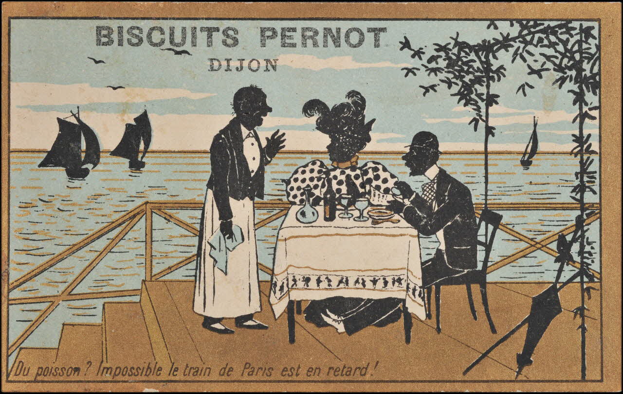 Romanet carte réclame chromo Paris 1907 1995.1.3568.2 Photo