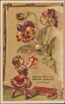 Romanet carte réclame chromo Paris 1877-1907 1995.1.357.6 Photo