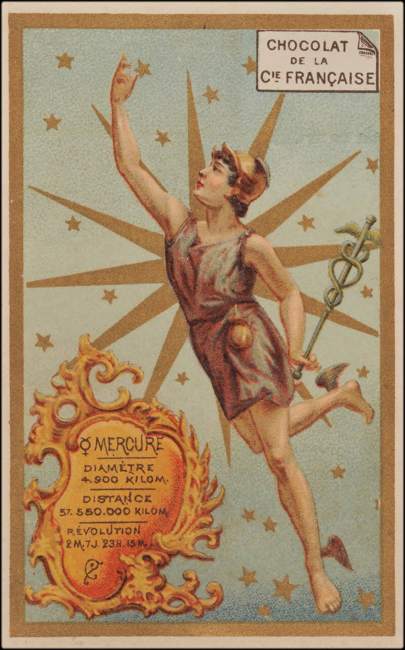 Romanet carte réclame chromo Paris 1877-1907 1995.1.365.4 Photo