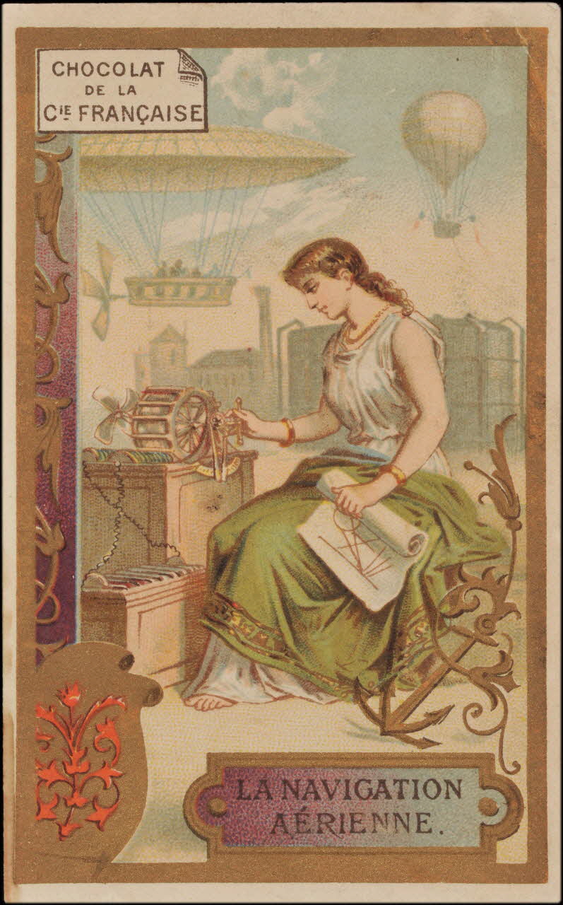 Romanet carte réclame chromo Paris 1877-1907 1995.1.368.3 Photo