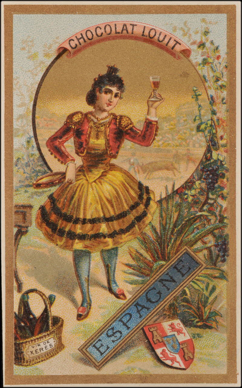Romanet carte réclame chromo Paris 1877-1907 1995.1.369.6 Photo