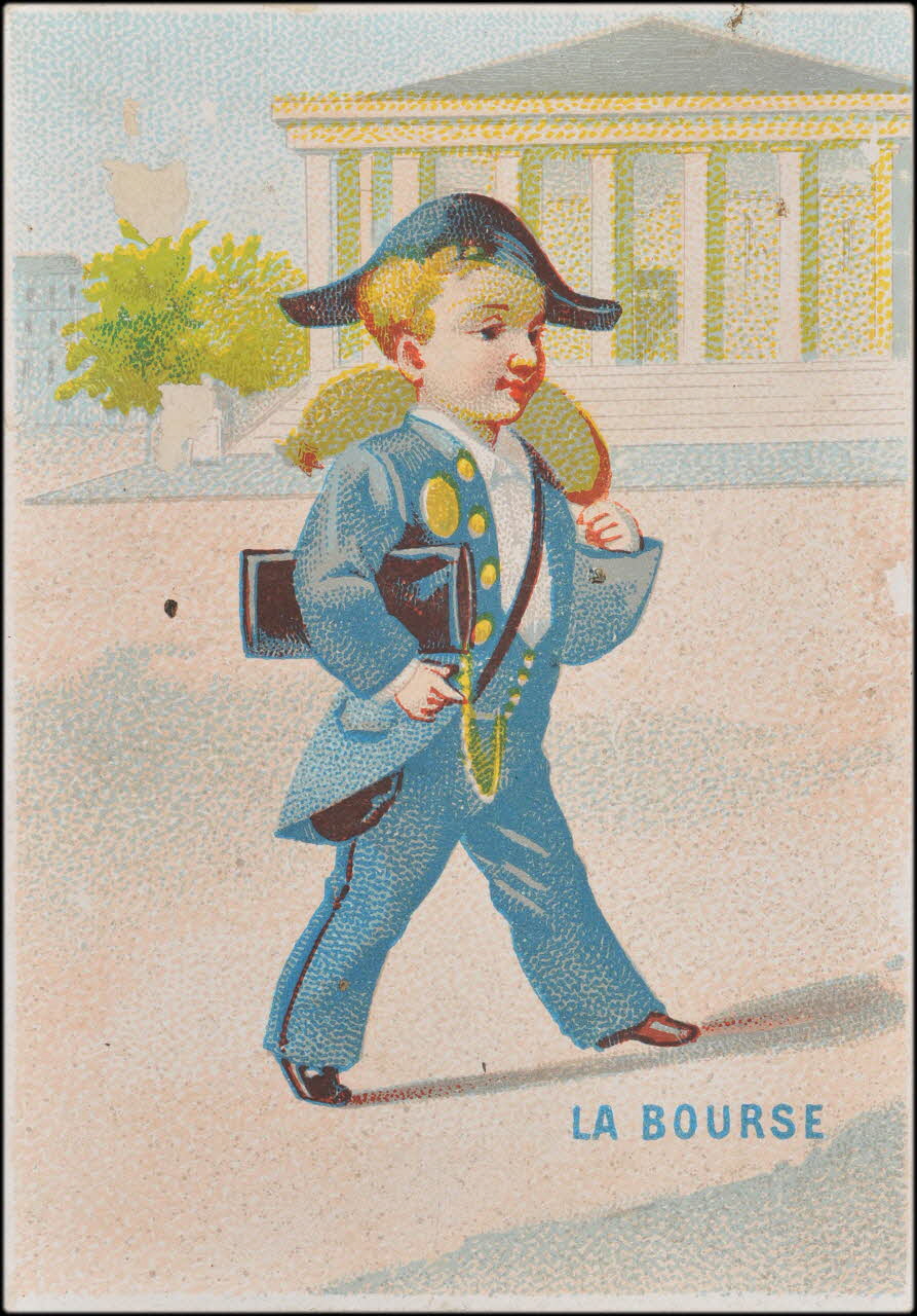 Romanet carte réclame chromo Paris 1878-1889 1995.1.374.2 Photo