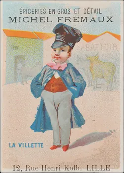 Romanet carte réclame chromo Paris 1878-1889 1995.1.375.12 Photo