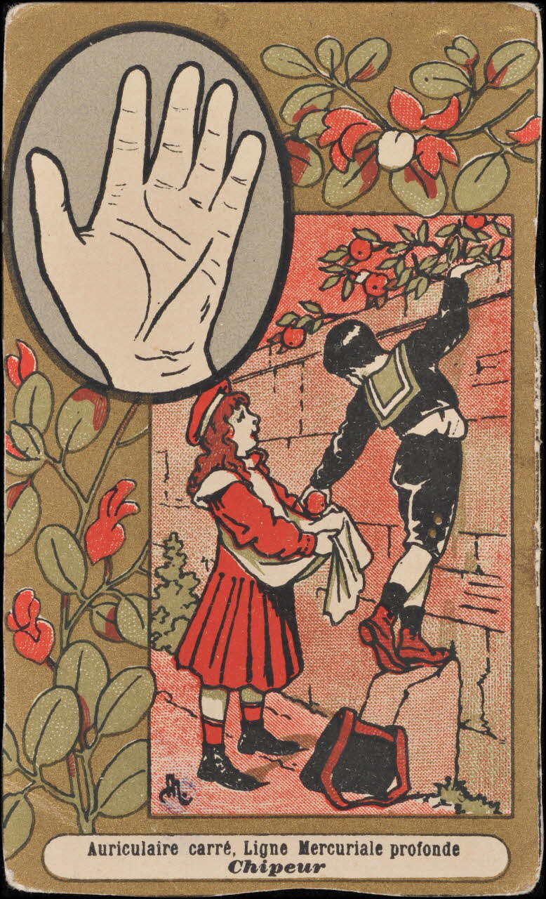 Romanet carte réclame chromo Paris 1877-1907 1995.1.377.1 Photo