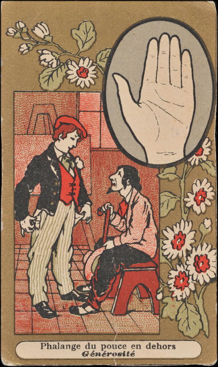 Romanet carte réclame chromo Paris 1877-1907 1995.1.377.2 Photo