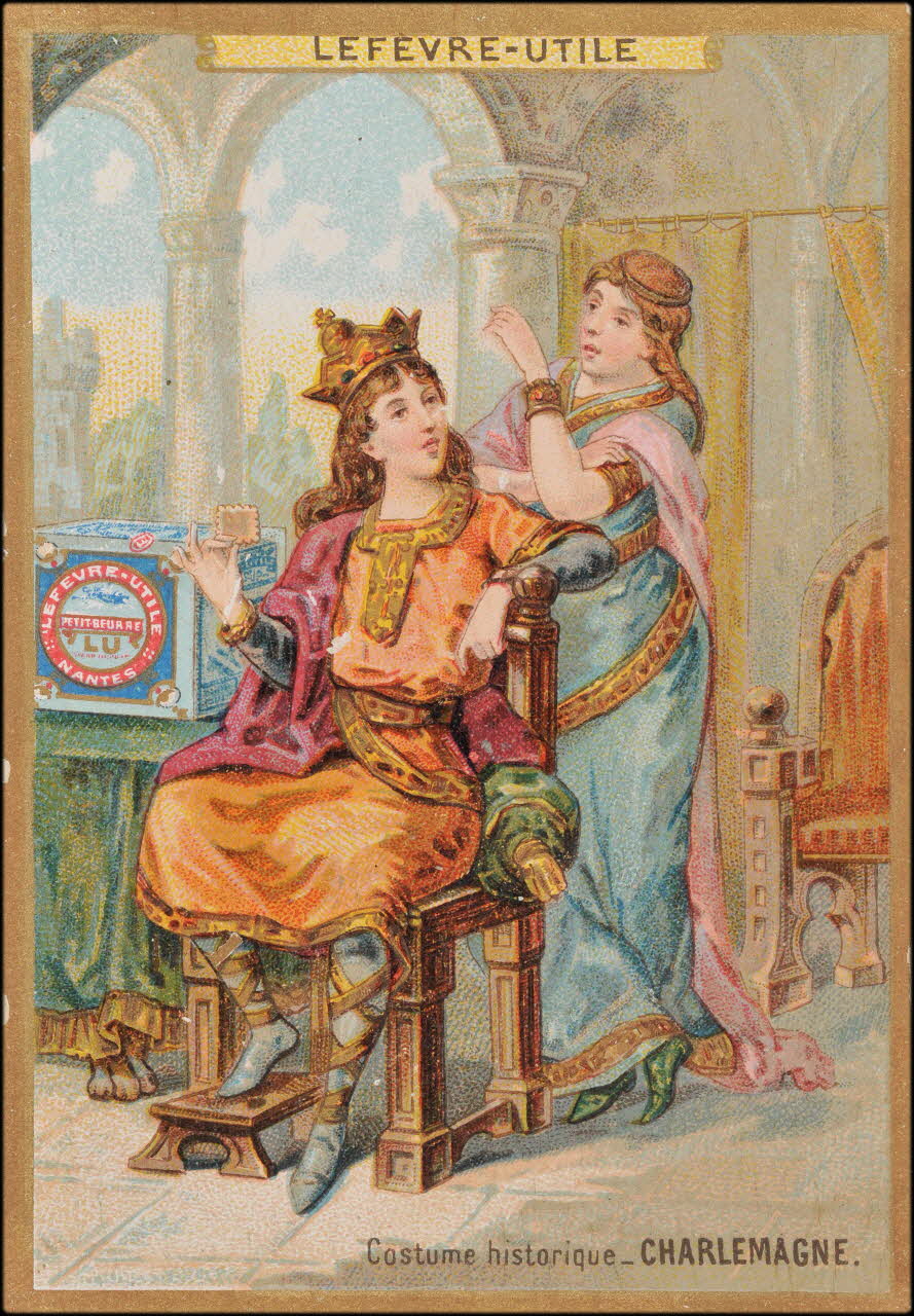 Romanet carte réclame chromo Paris 1877-1907 1995.1.378.1 Photo