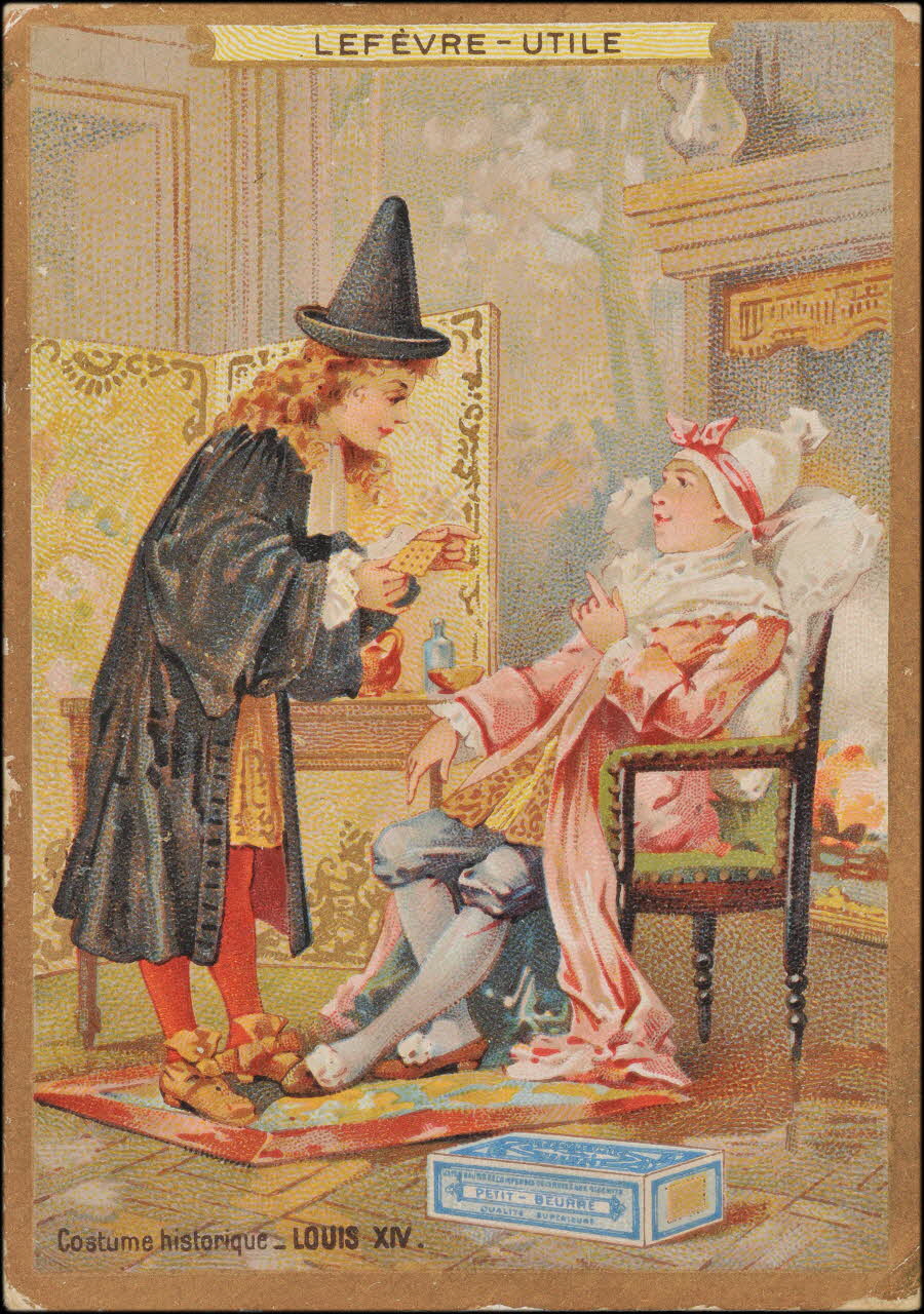 Romanet carte réclame chromo Paris 1877-1907 1995.1.378.11 Photo