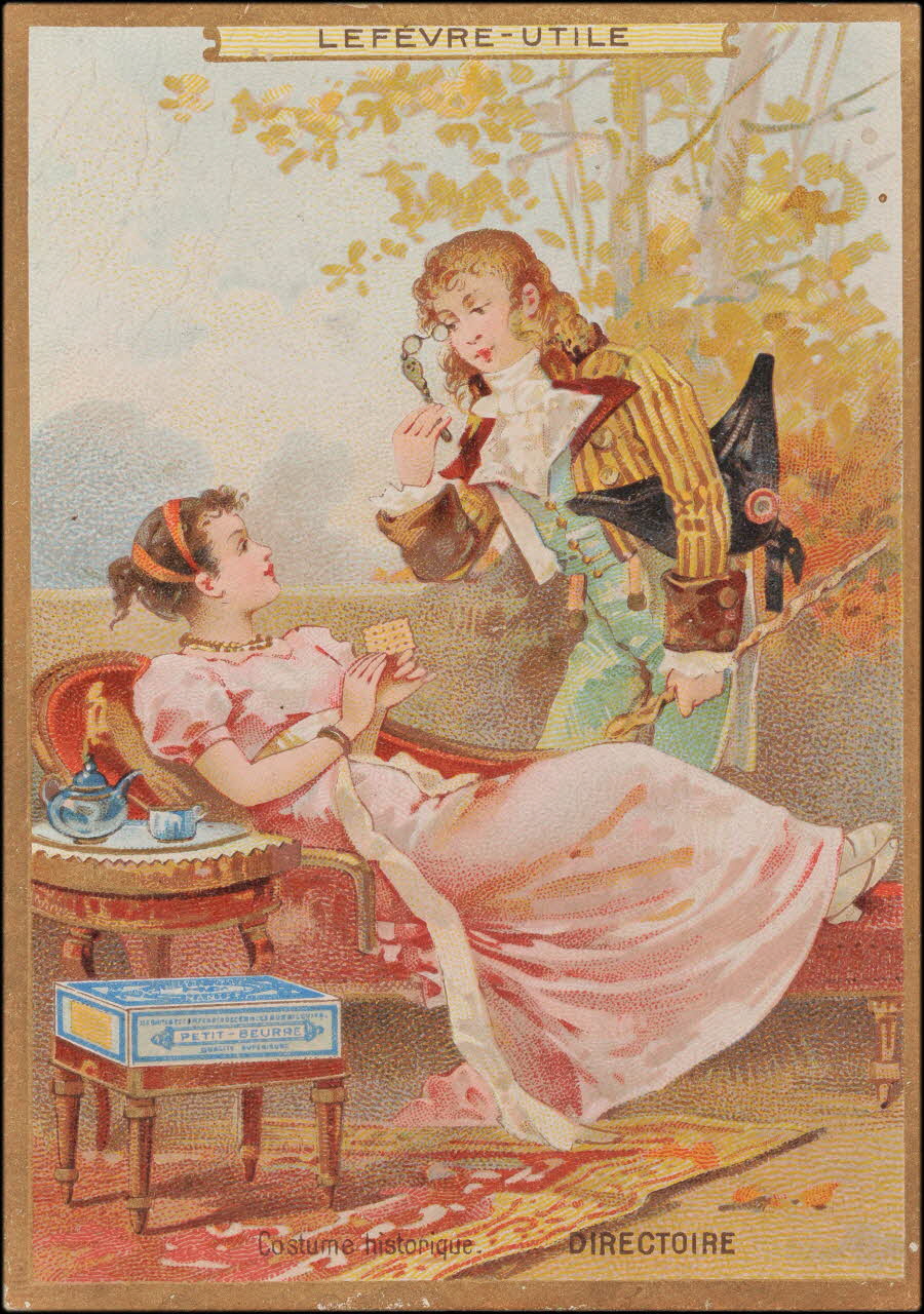 Romanet carte réclame chromo Paris 1877-1907 1995.1.378.8 Photo