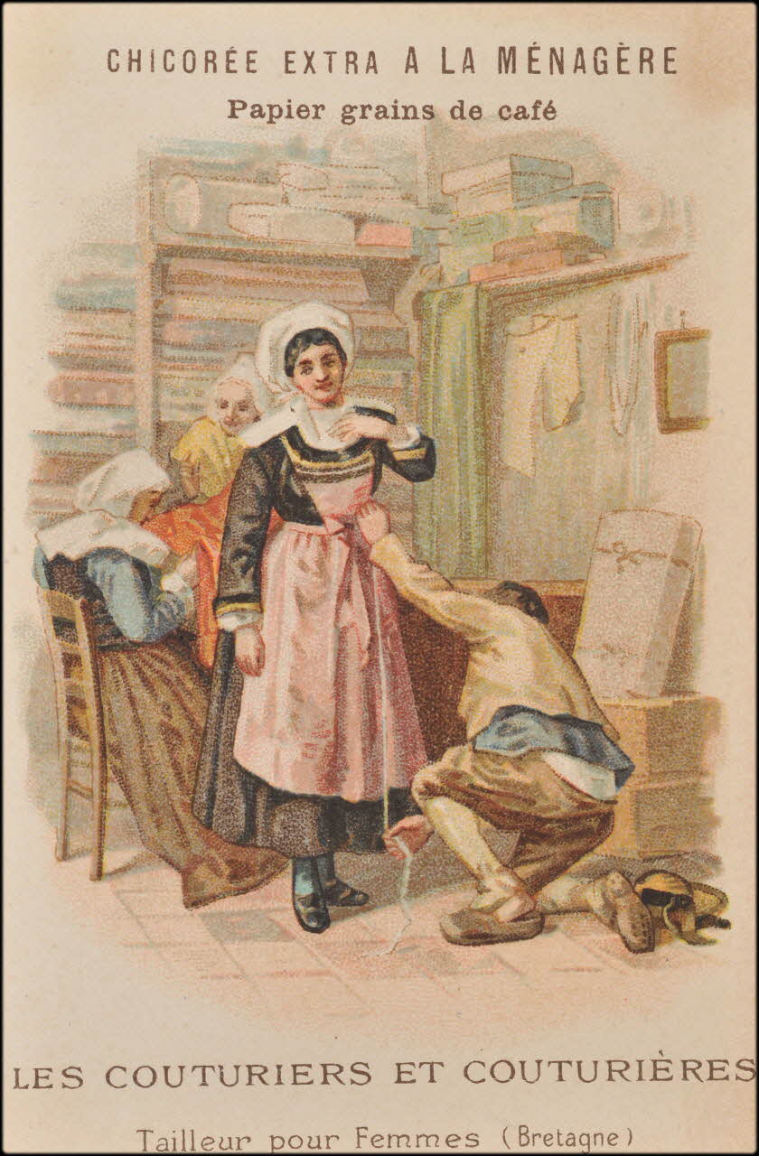 Romanet carte réclame chromo Paris 1877-1907 1995.1.380.10 Photo