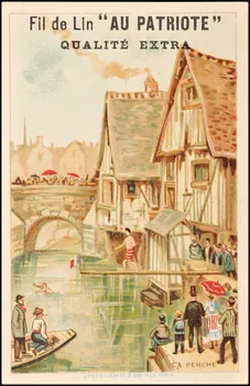 Vieillemard Fils & Cie carte réclame chromo Paris 1886-1889 1995.1.381.1 Photo