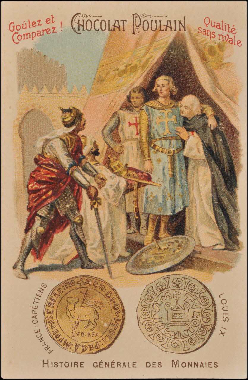 Romanet carte réclame chromo Paris 1877-1907 1995.1.382.14 Photo Mucem
