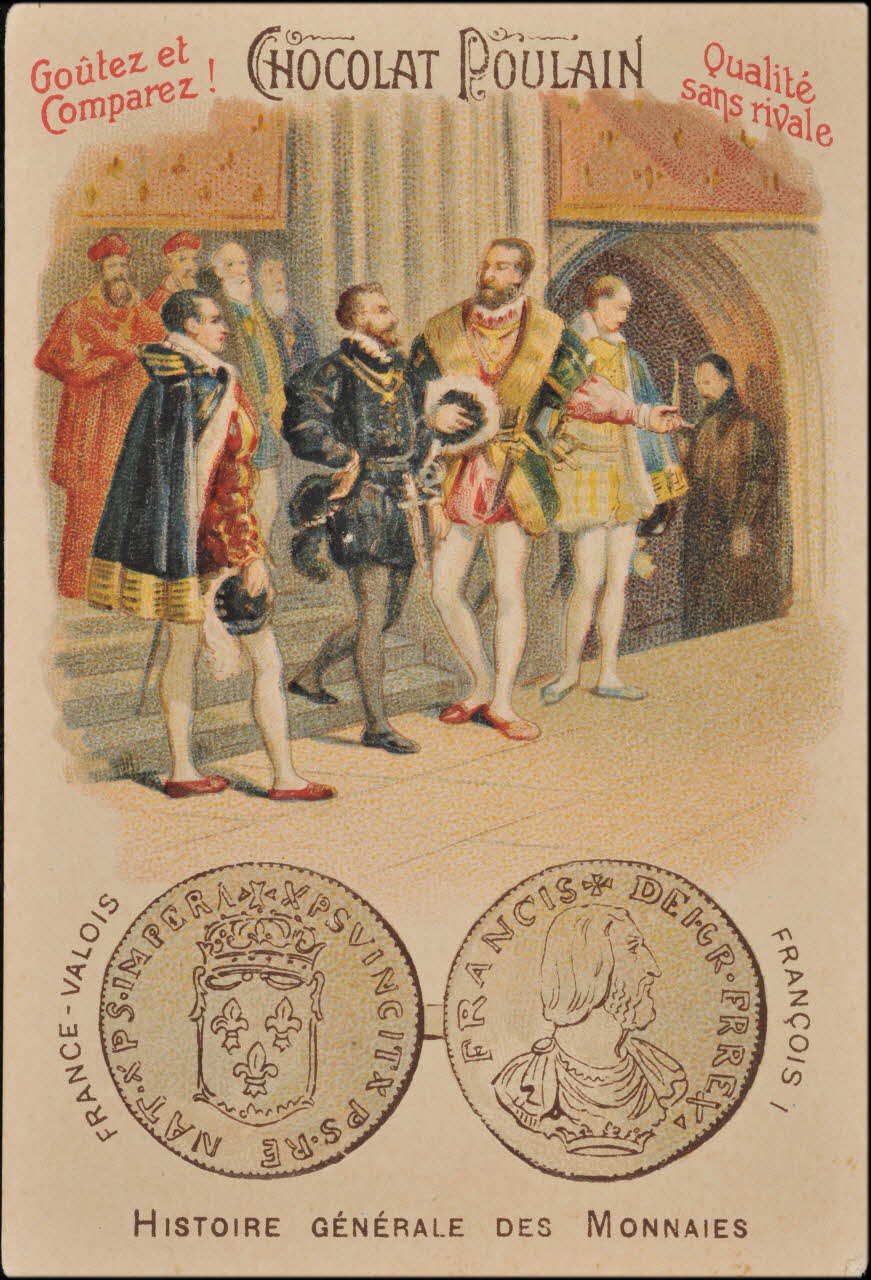 Romanet carte réclame chromo Paris 1877-1907 1995.1.382.15 Photo Mucem