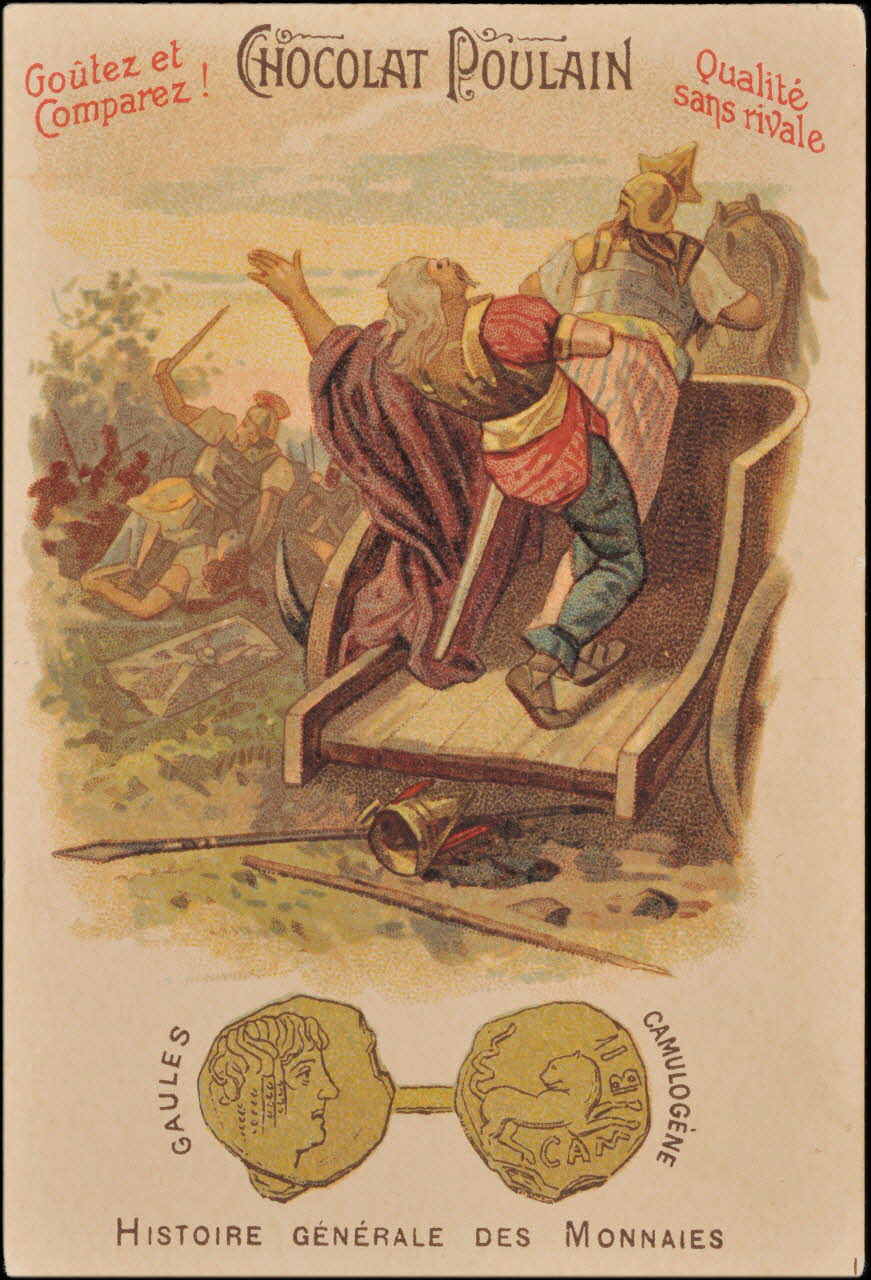 Romanet carte réclame chromo Paris 1877-1907 1995.1.382.17 Photo
