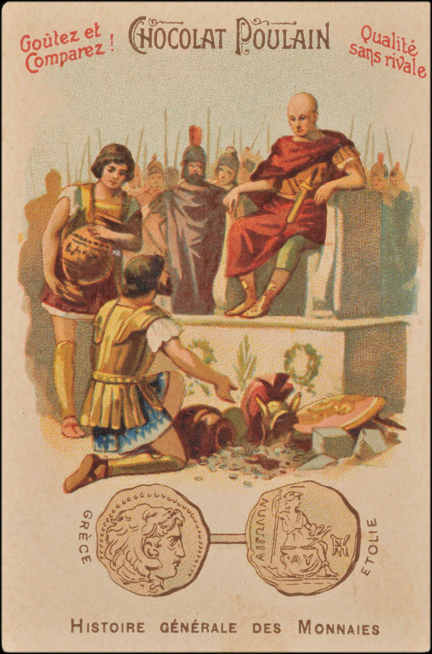 Romanet carte réclame chromo France 1877-1907 1995.1.382.20 Photo