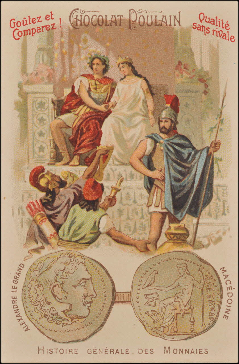 Romanet carte réclame chromo Paris 1877-1907 1995.1.382.28 Photo