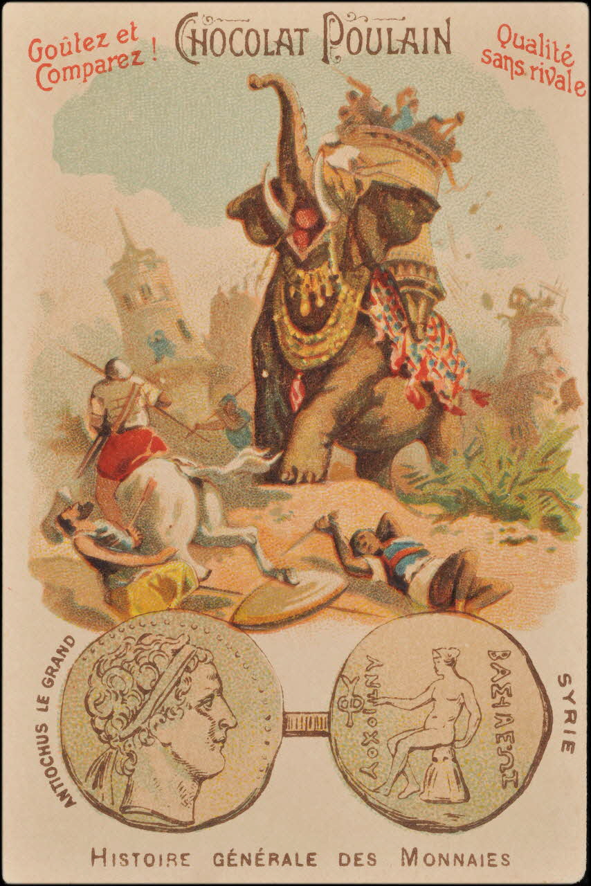 Romanet carte réclame chromo Paris 1877-1907 1995.1.382.29 Photo