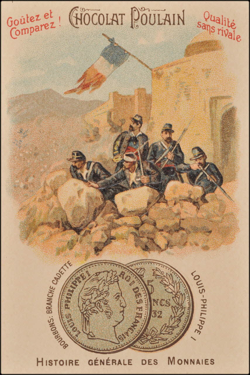 Romanet carte réclame chromo Paris 1877-1907 1995.1.382.3 Photo Mucem