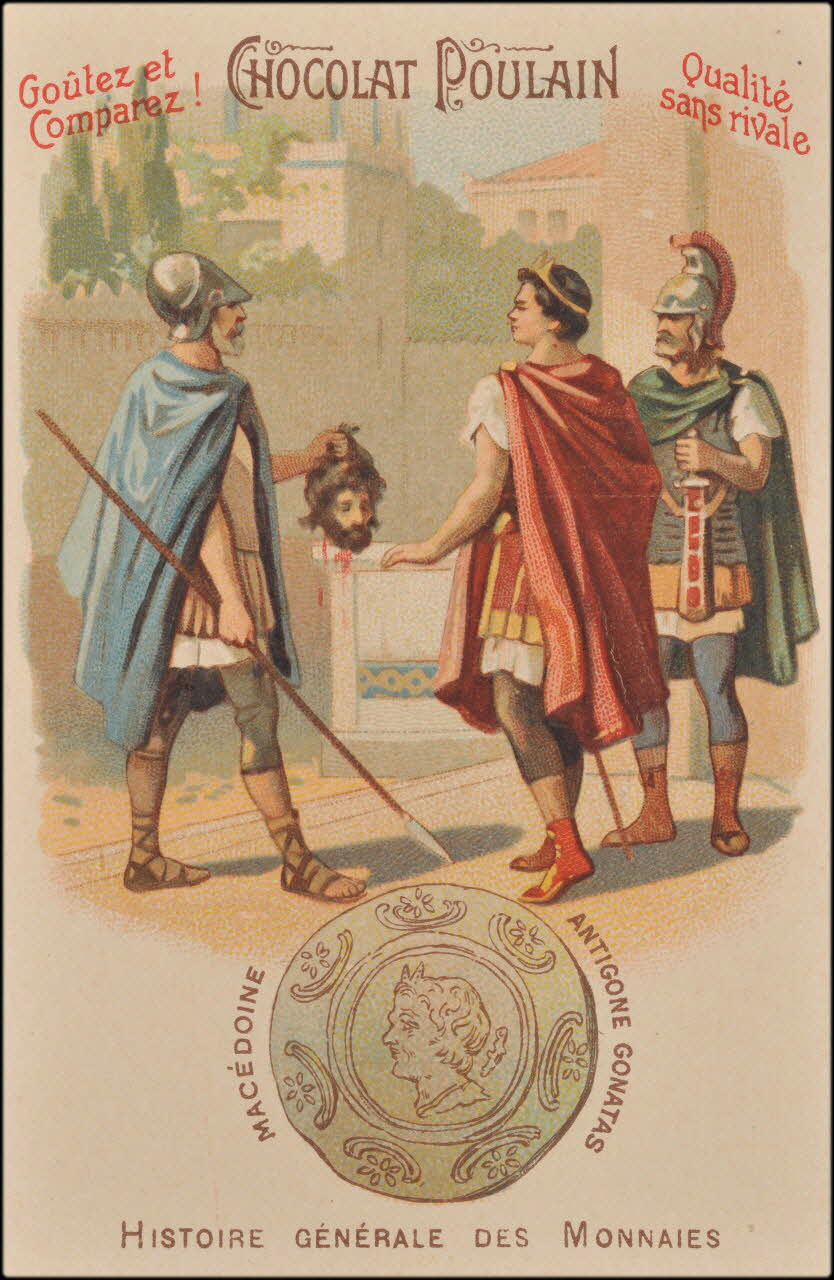 Romanet carte réclame chromo Paris 1877-1907 1995.1.382.33 Photo