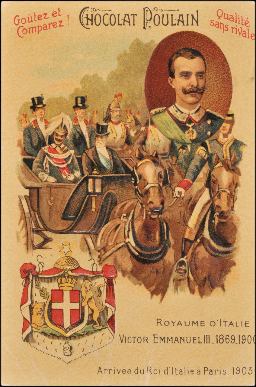 Romanet carte réclame chromo Paris 1877-1907 1995.1.383.10 Photo
