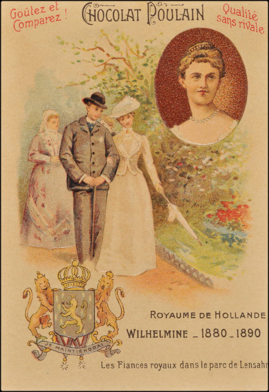 Romanet carte réclame chromo Paris 1877-1907 1995.1.383.12 Photo