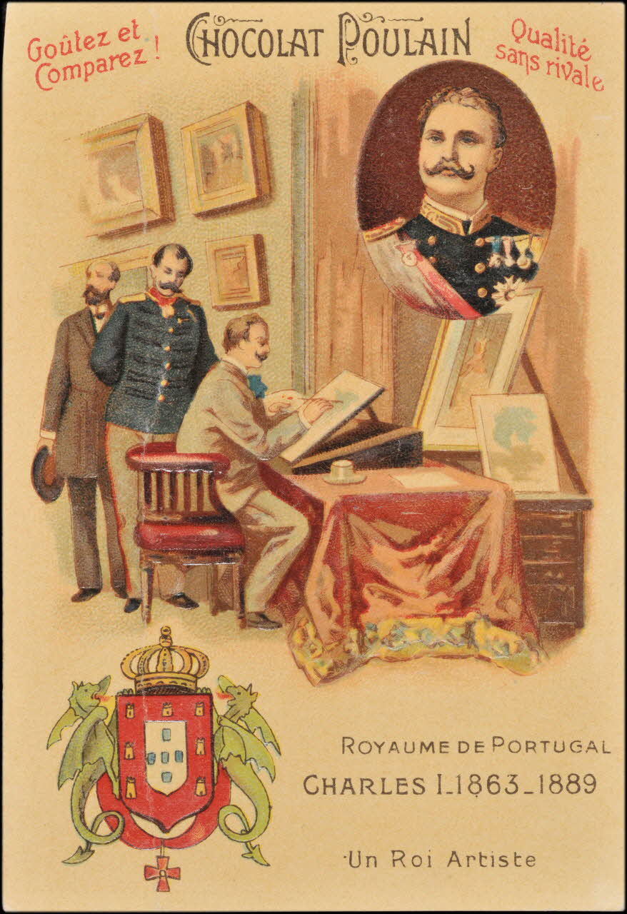 Romanet carte réclame chromo Paris 1877-1907 1995.1.383.15 Photo