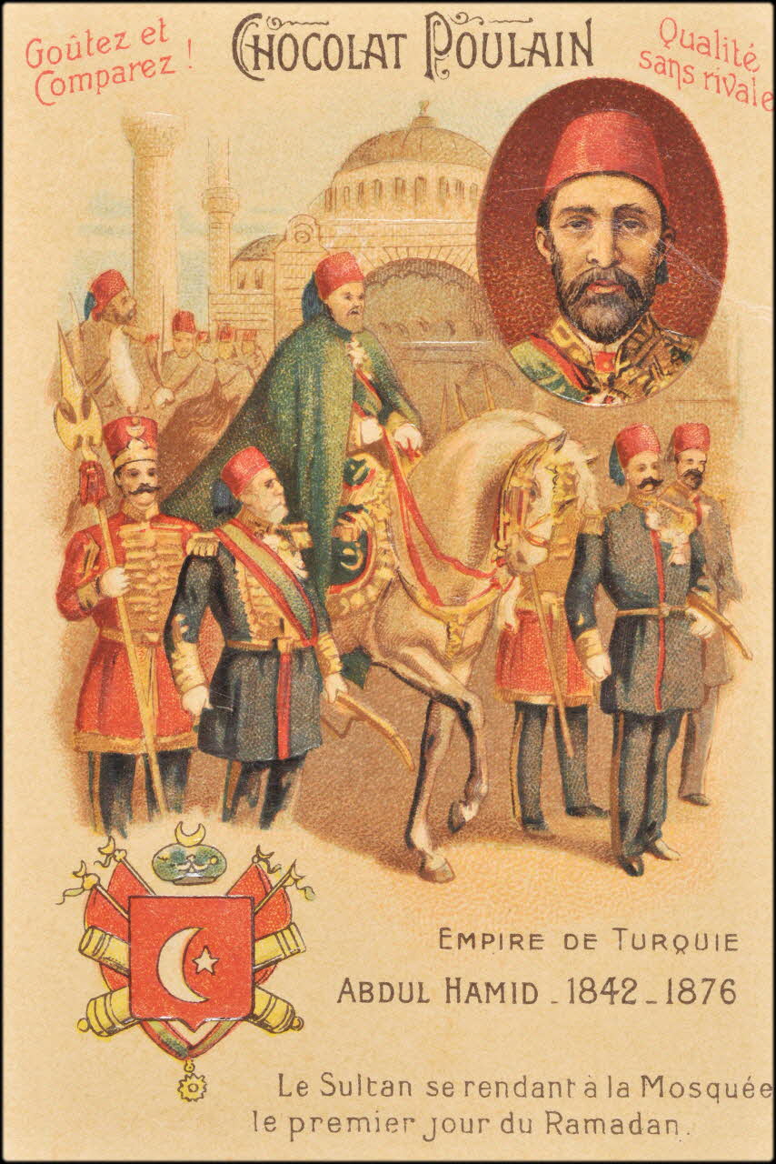 Romanet carte réclame chromo Paris 1877-1907 1995.1.383.5 Photo