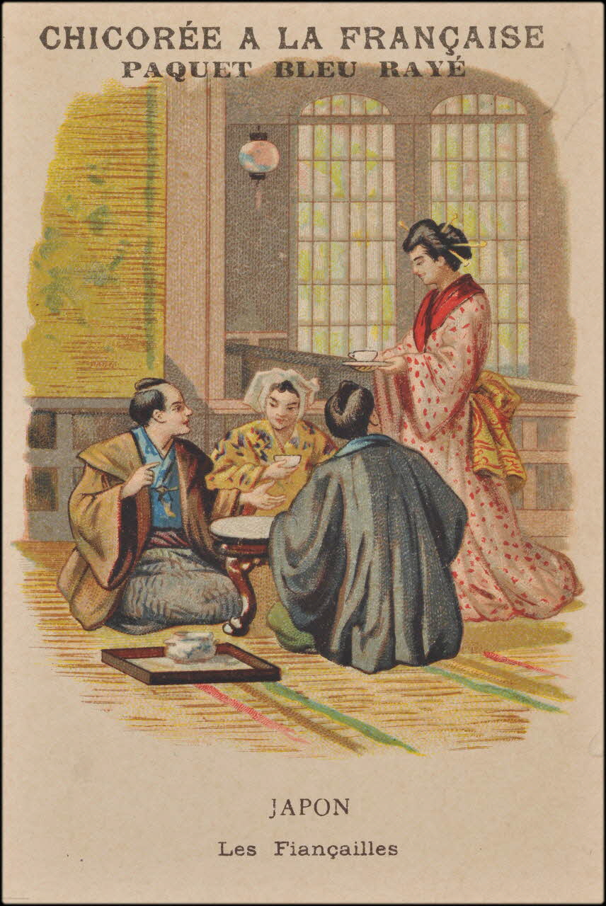 Romanet carte réclame chromo Paris 1877-1907 1995.1.384.13 Photo