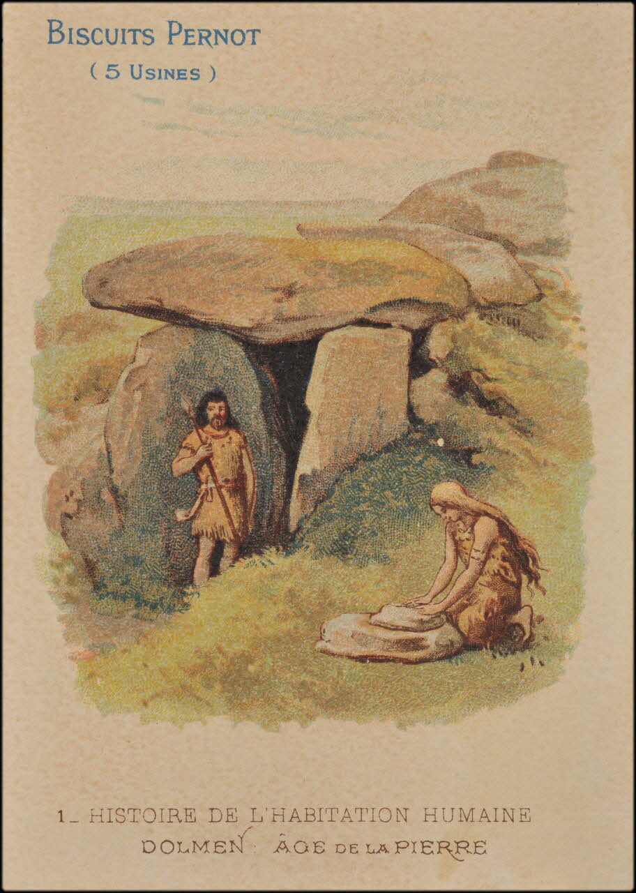 Romanet carte réclame chromo Paris 1877-1907 1995.1.385.1 Photo