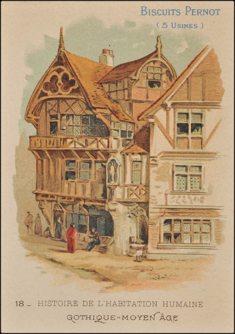 Romanet carte réclame chromo Paris 1877-1907 1995.1.385.18 Photo