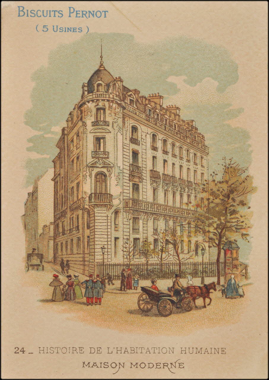 Romanet carte réclame chromo Paris 1877-1907 1995.1.385.24 Photo