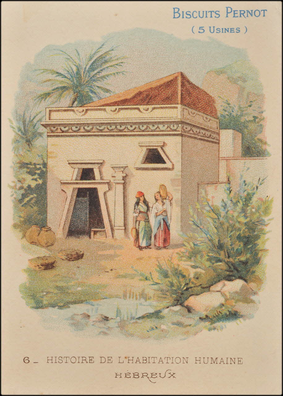 Romanet carte réclame chromo Paris 1877-1907 1995.1.385.6 Photo