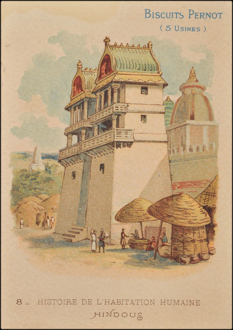 Romanet carte réclame chromo Paris 1877-1907 1995.1.385.8 Photo