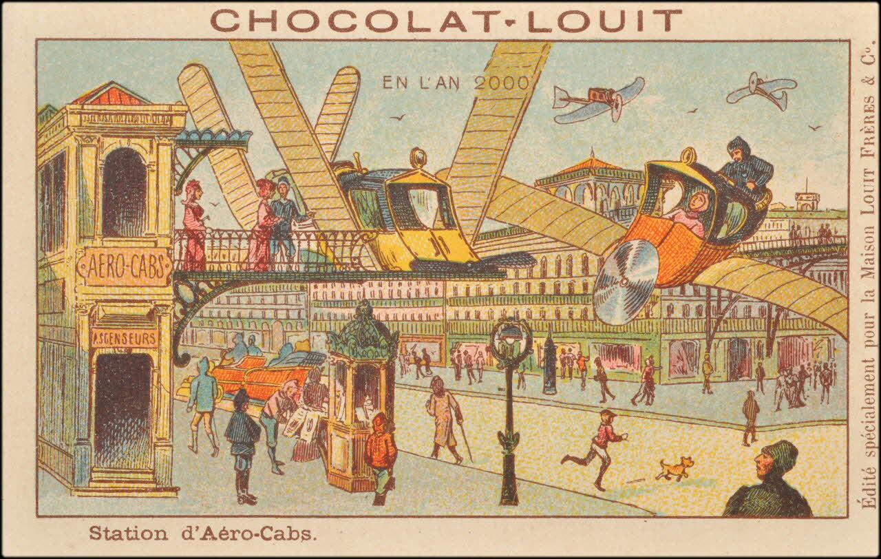 Baster & Vieillemard carte réclame chromo Paris 1895-1905 1995.1.3851.1 Photo