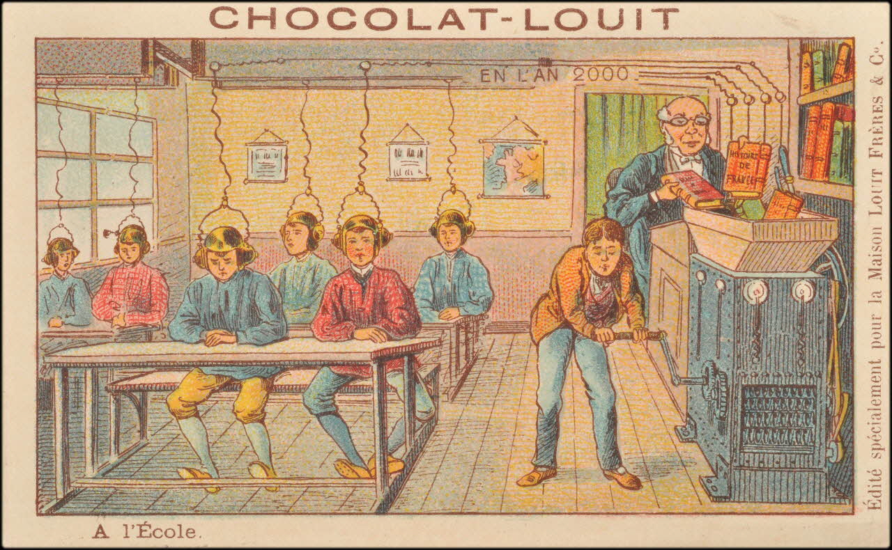 Baster & Vieillemard carte réclame chromo Paris 1895-1905 1995.1.3851.10 Photo