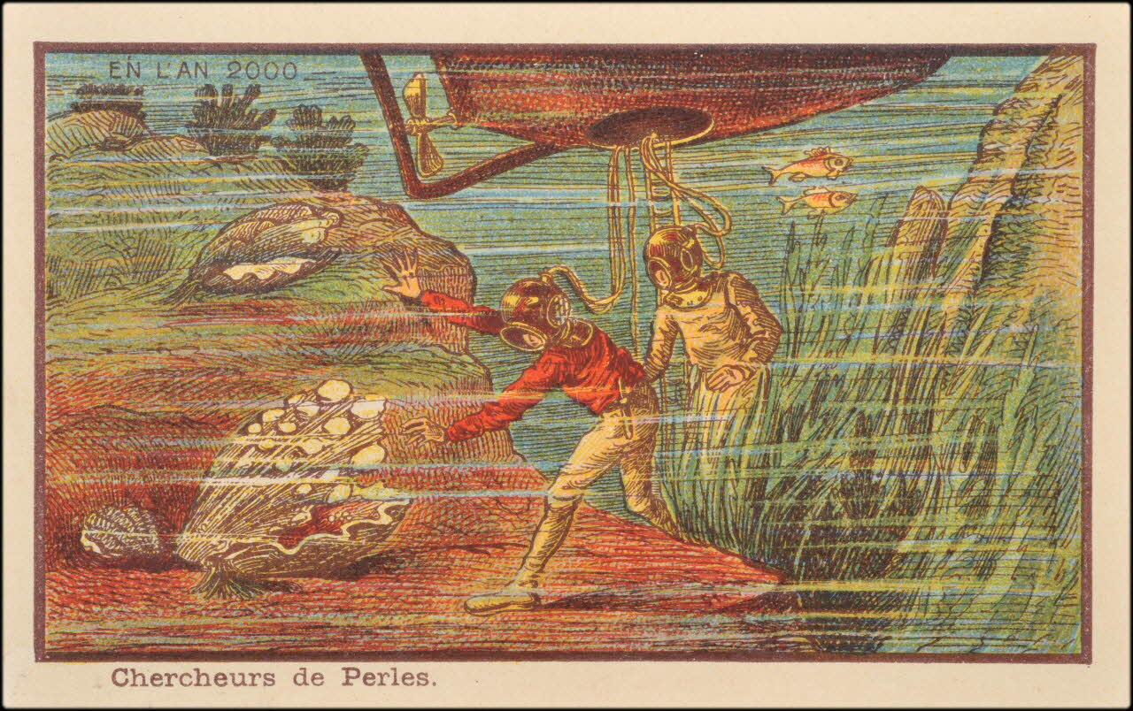 Baster & Vieillemard carte réclame chromo Paris 1895-1905 1995.1.3851.18 Photo