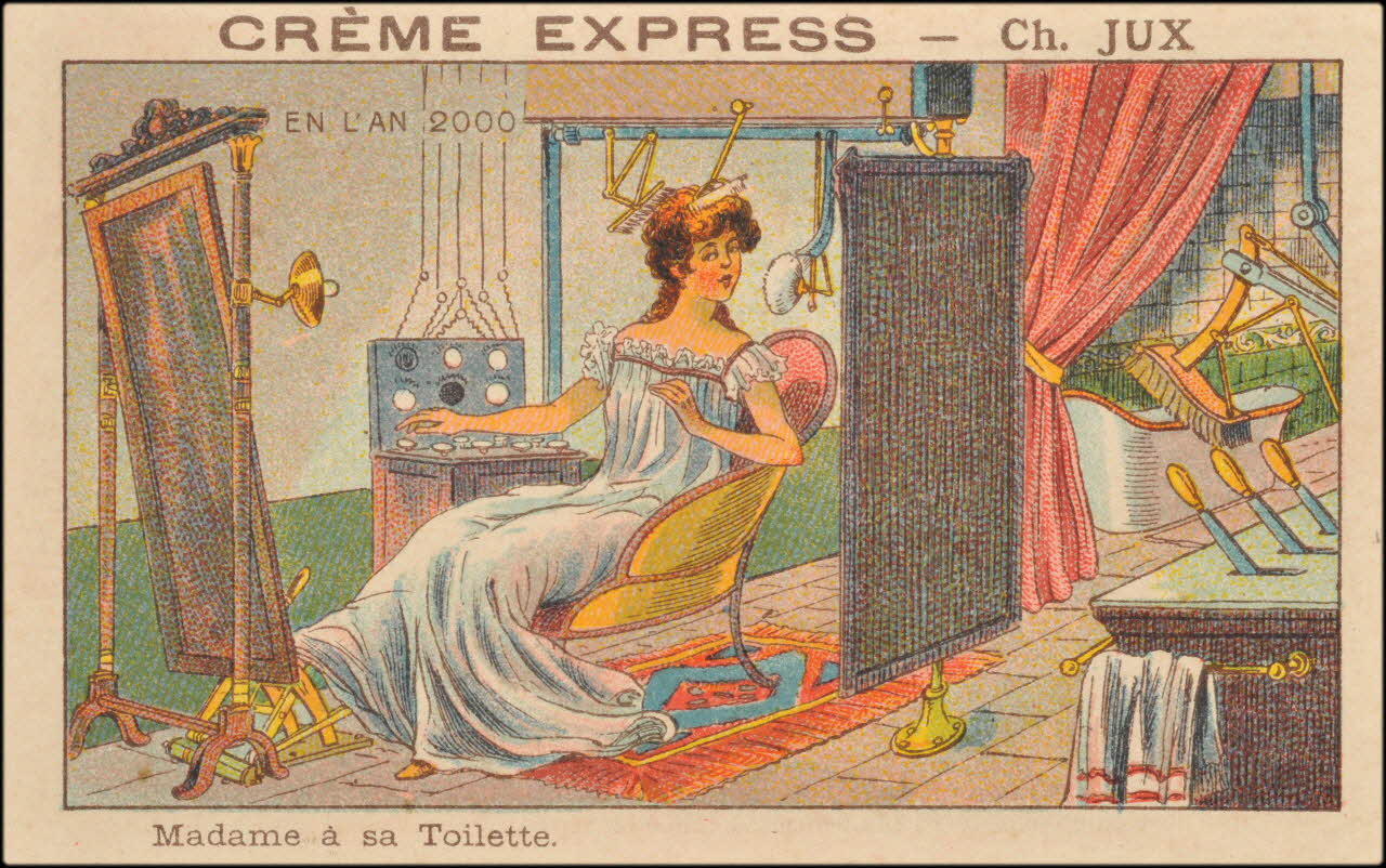 Baster & Vieillemard carte réclame chromo Paris 1895-1905 1995.1.3851.19 Photo