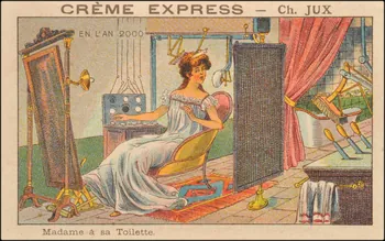 Baster & Vieillemard carte réclame chromo Paris 1895-1905 1995.1.3851.19 Photo