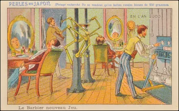 Baster & Vieillemard carte réclame chromo Paris 1895-1905 1995.1.3851.20 Photo