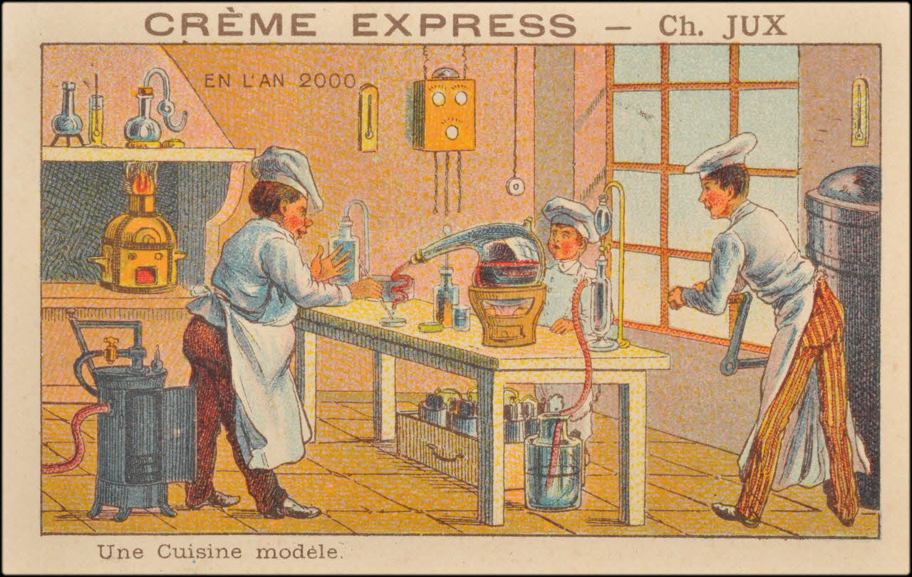 Baster & Vieillemard carte réclame chromo Paris 1895-1905 1995.1.3851.21 Photo