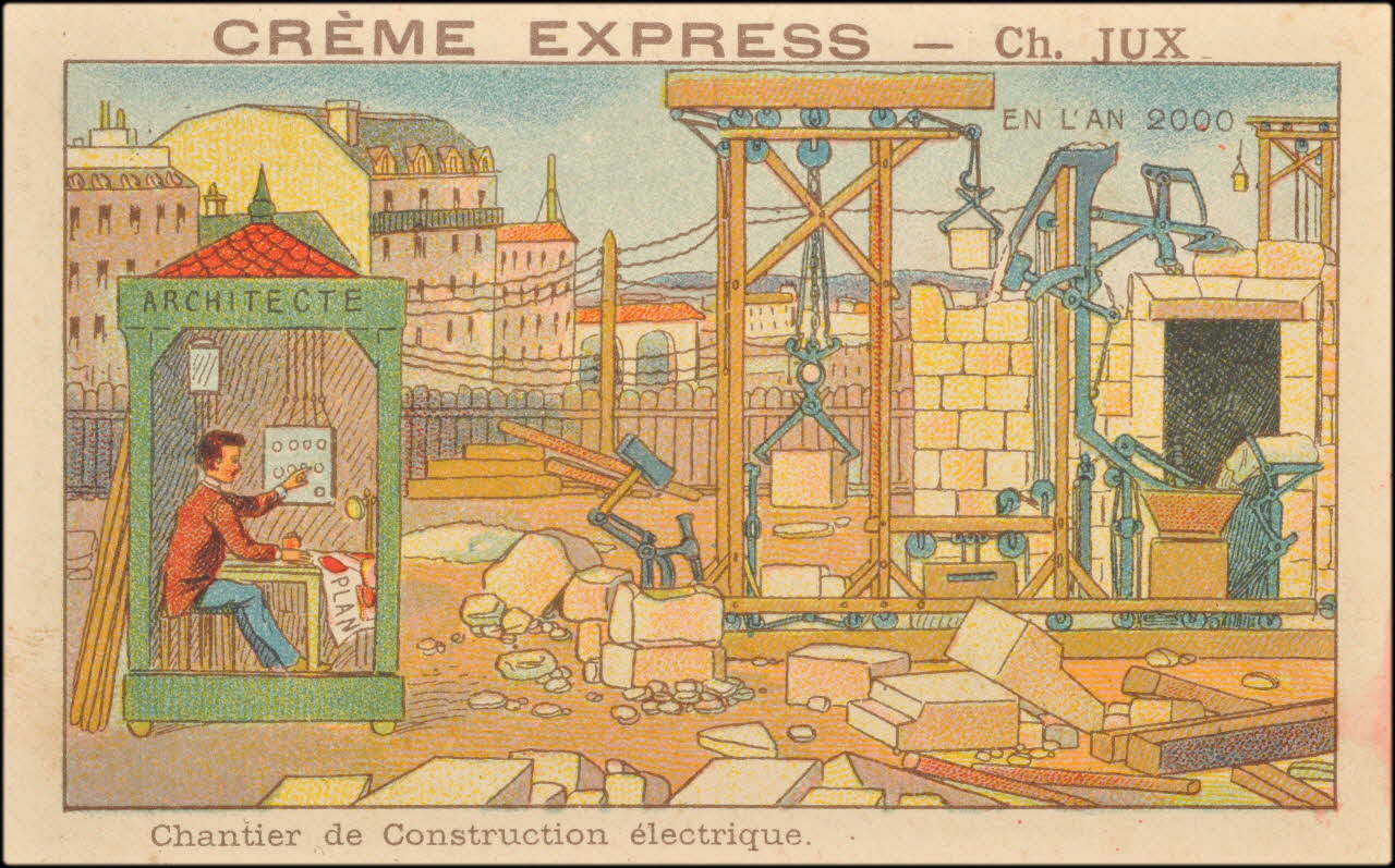 Baster & Vieillemard carte réclame chromo Paris 1895-1905 1995.1.3851.22 Photo