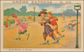 Baster & Vieillemard carte réclame chromo Paris 1895-1905 1995.1.3851.24 Photo