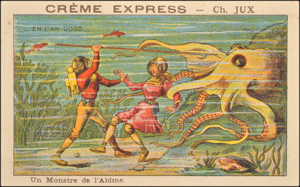 Baster & Vieillemard carte réclame chromo Paris 1895-1905 1995.1.3851.27 Photo