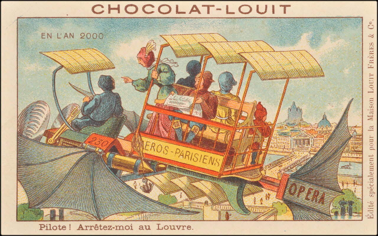 Baster & Vieillemard carte réclame chromo Paris 1895-1905 1995.1.3851.4 Photo