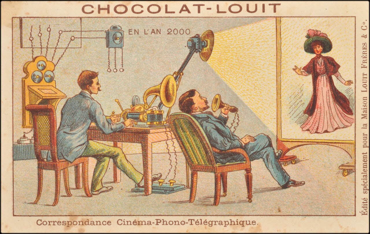 Baster & Vieillemard carte réclame chromo Paris 1895-1905 1995.1.3851.7 Photo